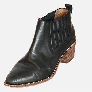 Madewell Bonham Booties Size 6.5 Black